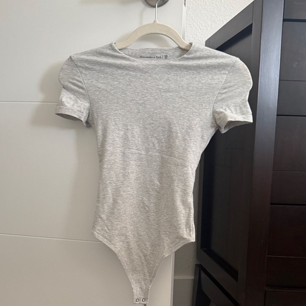 Abercrombie & Fitch Gray Bodysuit